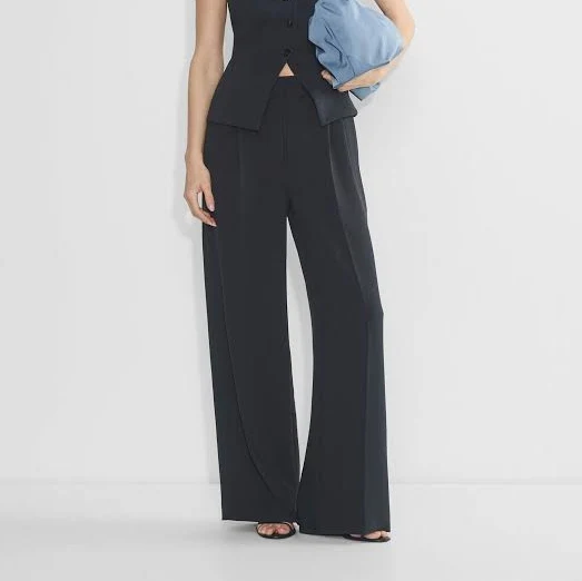 wide leg outfits Women's Effortless Pant Aritzia $148