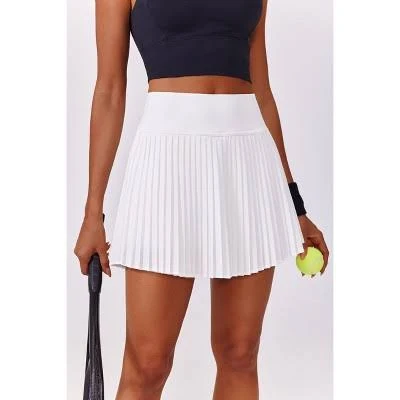 skirt Women's High-Waisted Pleated Tennis Skirt with Shorts Pockets Target $18.09
