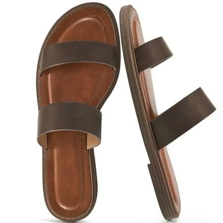 shoes Women's Leather Slip-On Flats Walmart - Ecetana $13.99