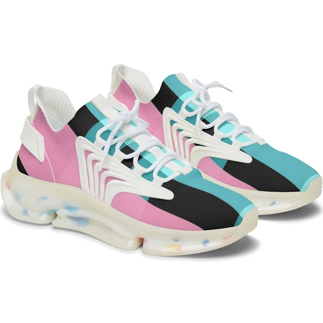 sneakers Women's Mesh Colorblock Sneakers Etsy - Seller $68.99