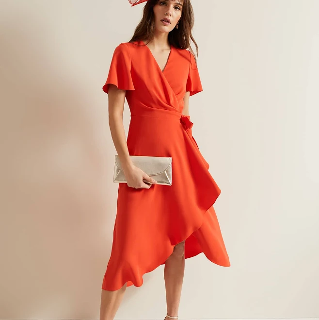 dress Womens Phase Eight Julissa Wrap Midi Dress Phase Eight US $173