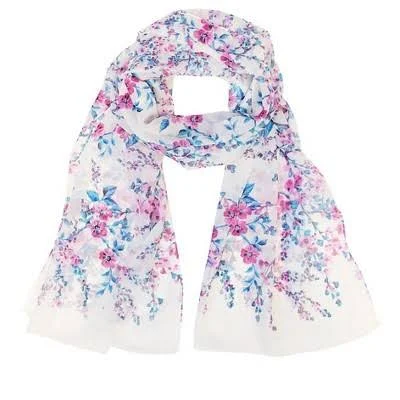 accessory Wrapables Lightweight Floral Chiffon Scarf Target $15.99