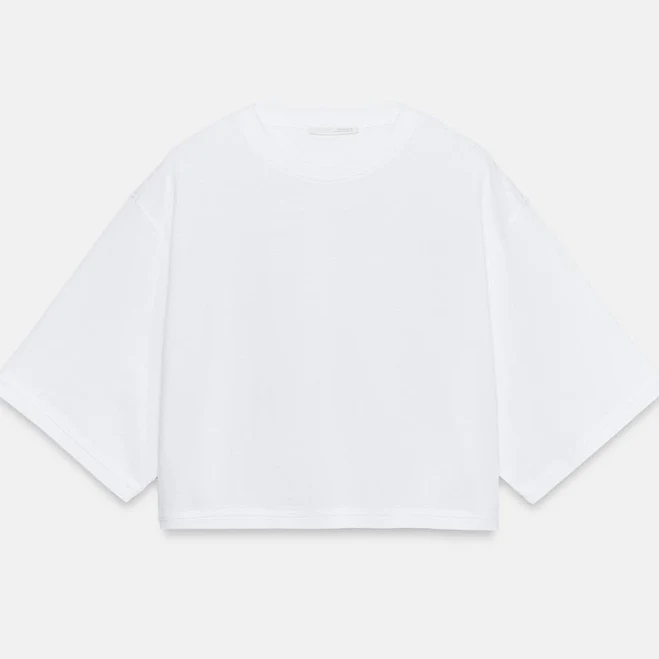 top Zara Oversized Crop Top Zara USA $19.9