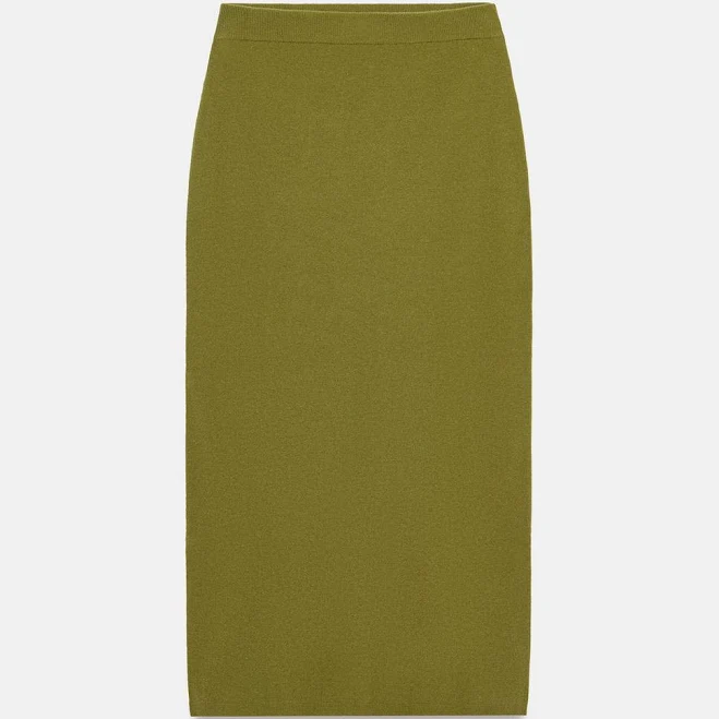 matching set Zara Women's Knit Midi Skirt Zara USA $59.9
