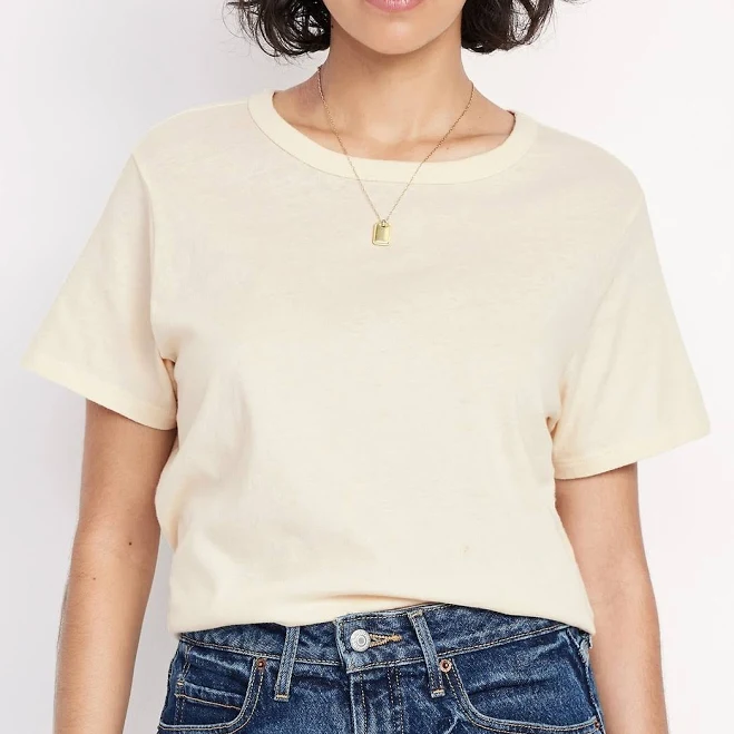 Old Navy Women's Everywear Crew-Neck T-Shirt