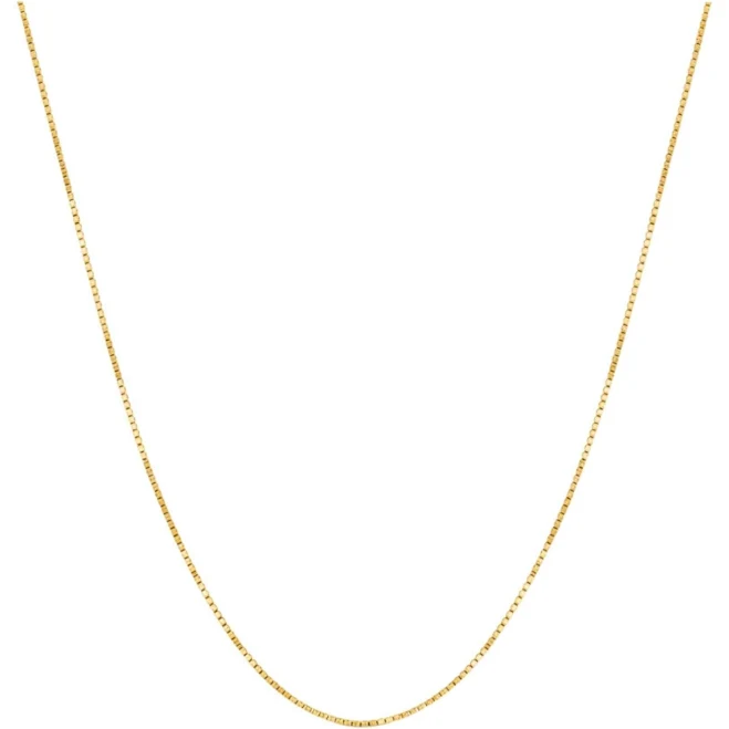 18kt Gold Dainty Chain Necklace