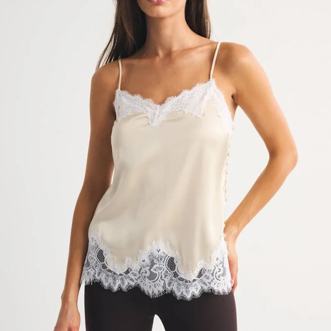 Abercrombie & Fitch Women's Lace Slip Cami
