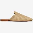 Flat Straw Mules – Light Beige – Women – ARKET WW