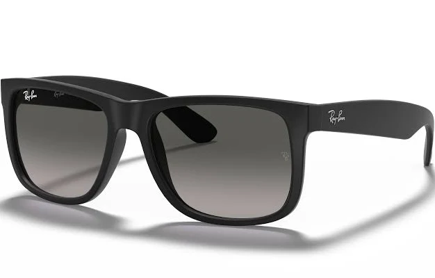 Ray-Ban Sunglasses Man Justin Classic - Black Frame Grey Lenses 54-16