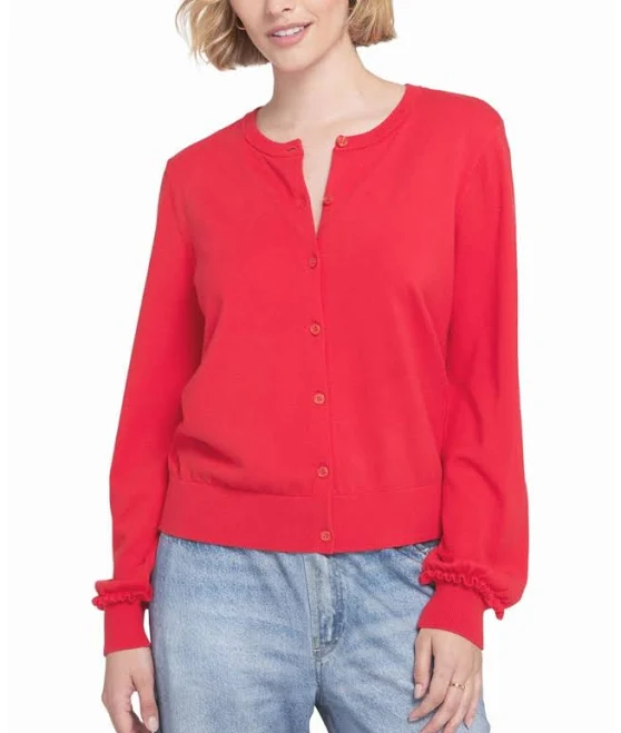 ELLE Collection Women's Fine Gauge Light Weight Cardigan Sweater