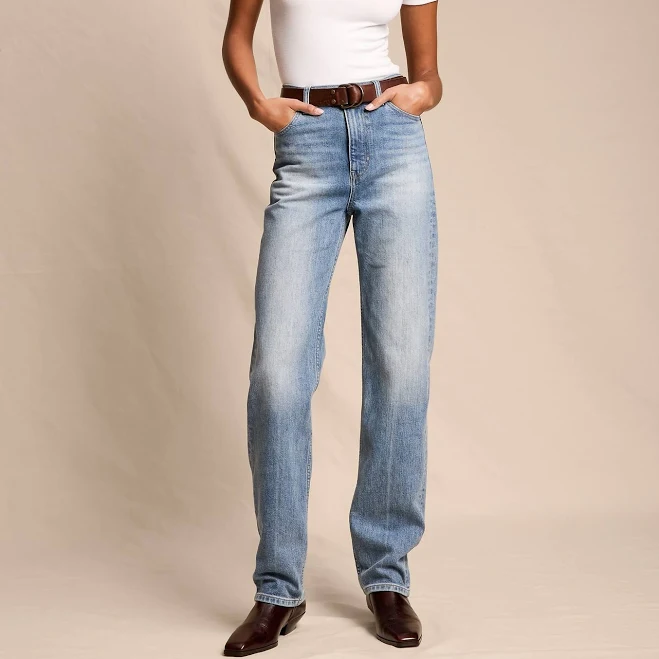Banana Republic Women's High-Rise 90s Straight Jean
