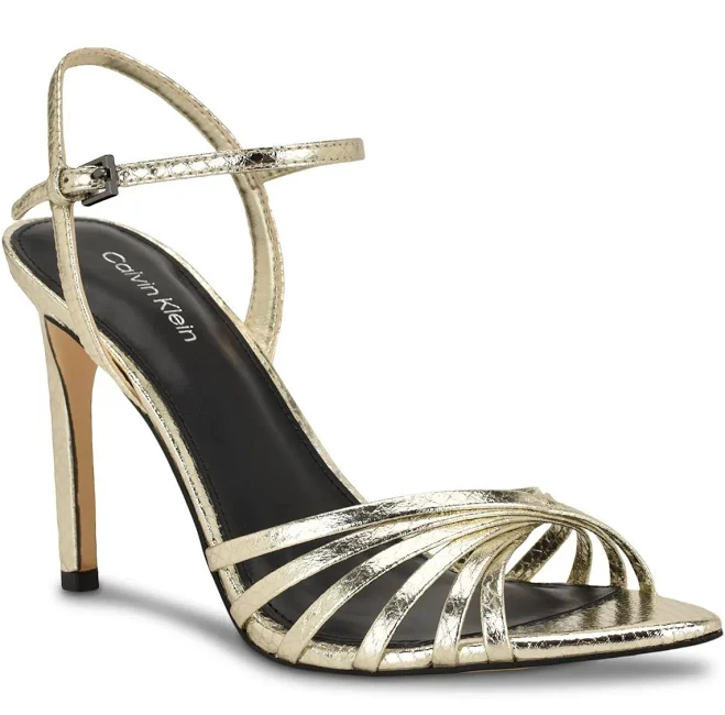 Calvin Klein Women's Daniella Strappy Stiletto Dress Sandals