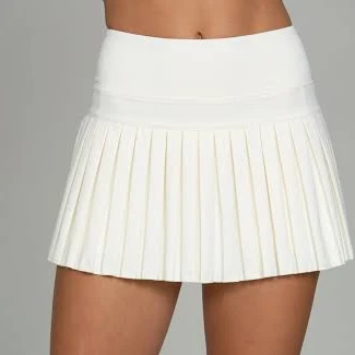 Gold Hinge Women's Pleated Tennis Mini Skirt