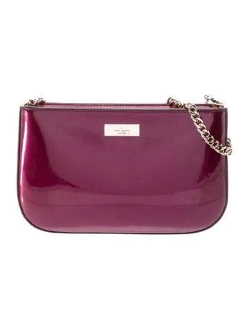 Kate Spade New York Patent Leather Shoulder Bag in Purple