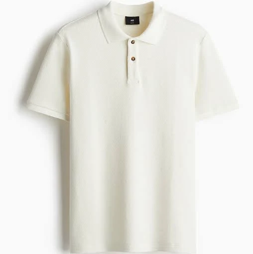 H&M Men's Slim Fit Polo Shirt