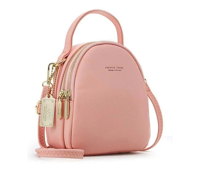 More Than A Backpack Women's Soft Faux-Leather Mini Backpack