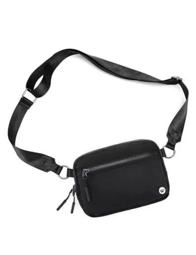 Narwey Nylon Crossbody Bag with Adjustable Strap
