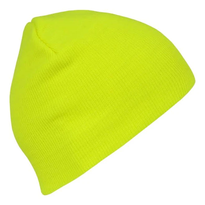 Decky 814 Neon Acrylic Short Beanie Hat