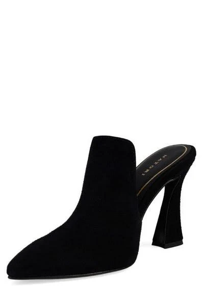Natori Women's Suede Heel Mule