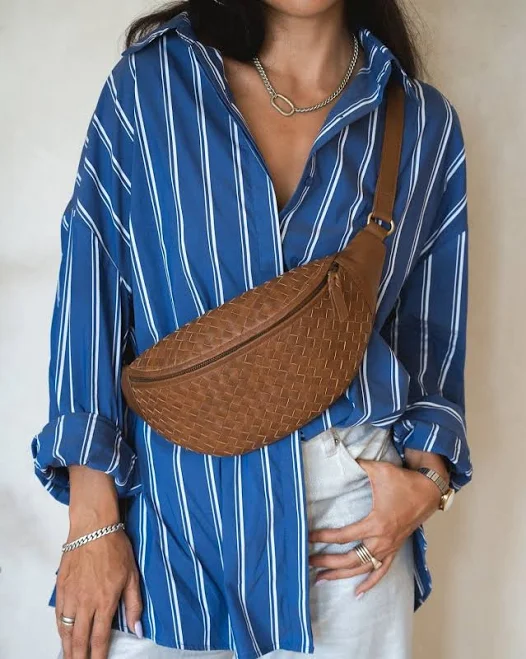 The Woven Atlas Funny Pack Zipper Waist Fashion Bags