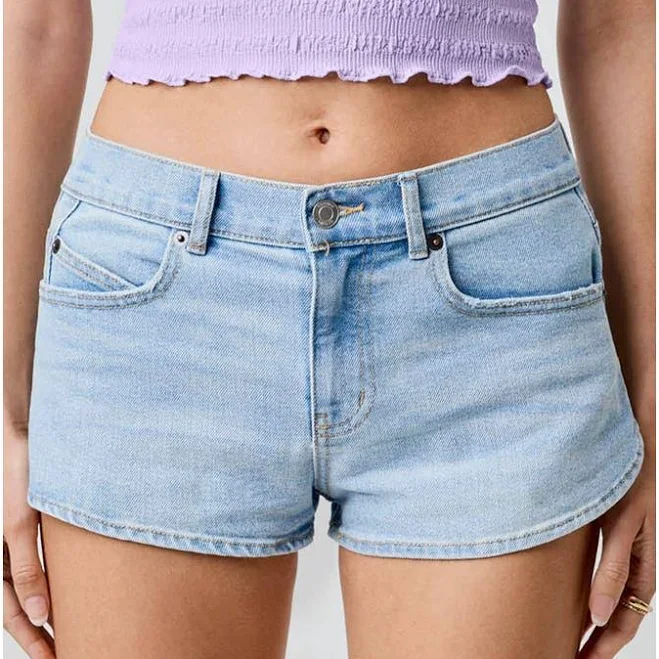 Florence by Mills Women's Cheeky Low Rise Denim Shorts