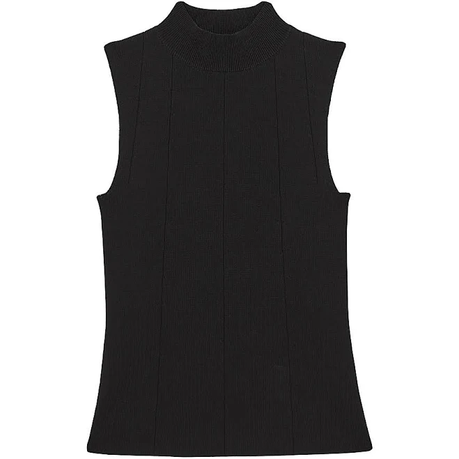 Womens Reiss Milan High Neck Sleeveless Top