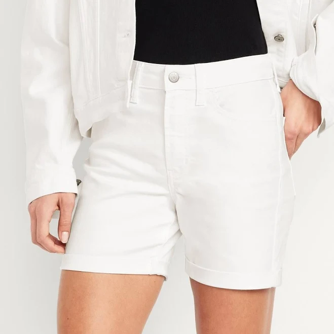 Old Navy Women's High-Waisted 5-Inch Jean Shorts