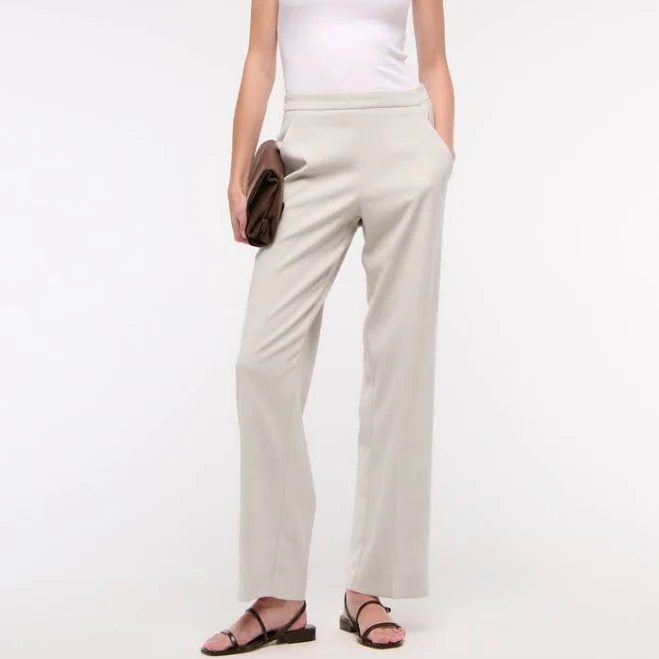 Abercrombie & Fitch Women's Side Stripe Pull-On Pants