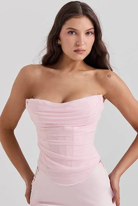 Georgie Strapless Ballerina Corset