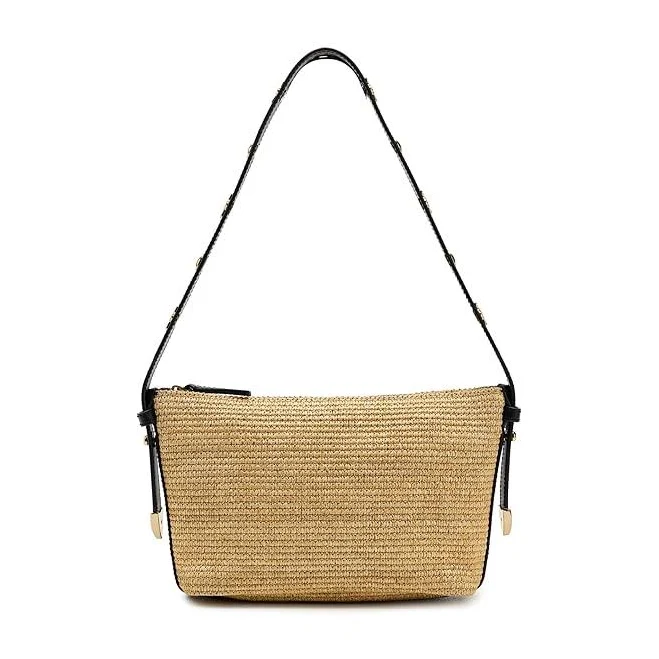 Madewell Women's Sun Stud Straw Shoulder Bag