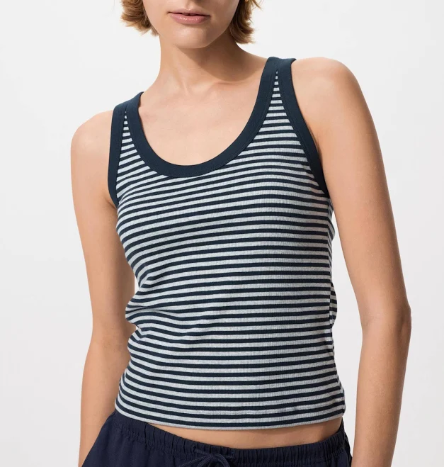UNIQLO Women's Soft Ribbed Tank Top