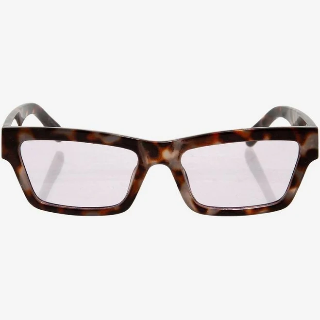 Rectangular Tortoiseshell Sunglasses