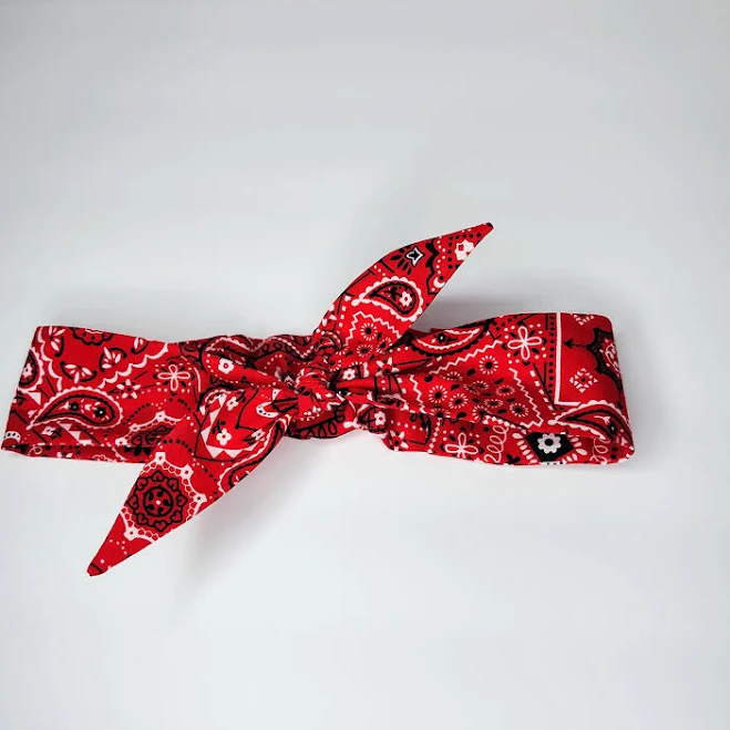 Tupac Inspired Bandana Headband