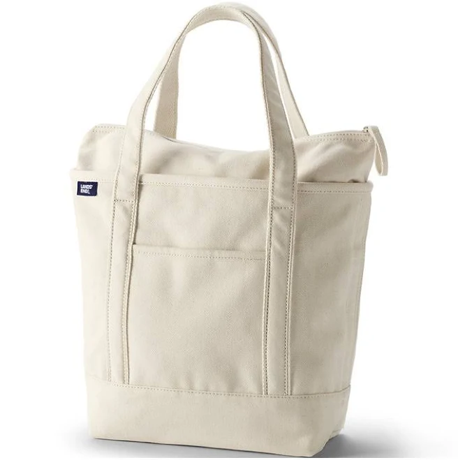 Lands' End Medium Canvas Tote Bag