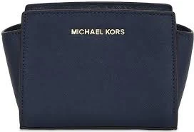Michael Michael Kors Selma Saffiano Mini Messenger