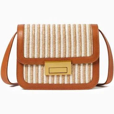 Loeffler Randall Women's Desi Crossbody Bag with Lock Hardware