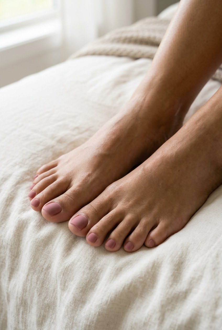 Velvet rose whisper toe nails for daily wear, work, and casual chic. Sophisticated 2026.