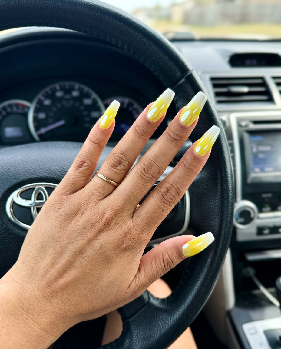 Sky blue matte French dip nails 2026: sophisticated, modern, calm for daily, work, casual events.