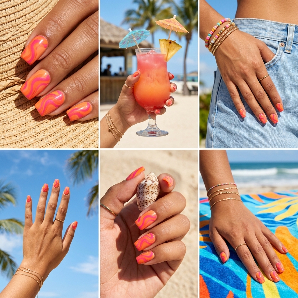 22 Summer Nails Square Medium 2026: Fresh Nail Art & Color Ideas for the Season
