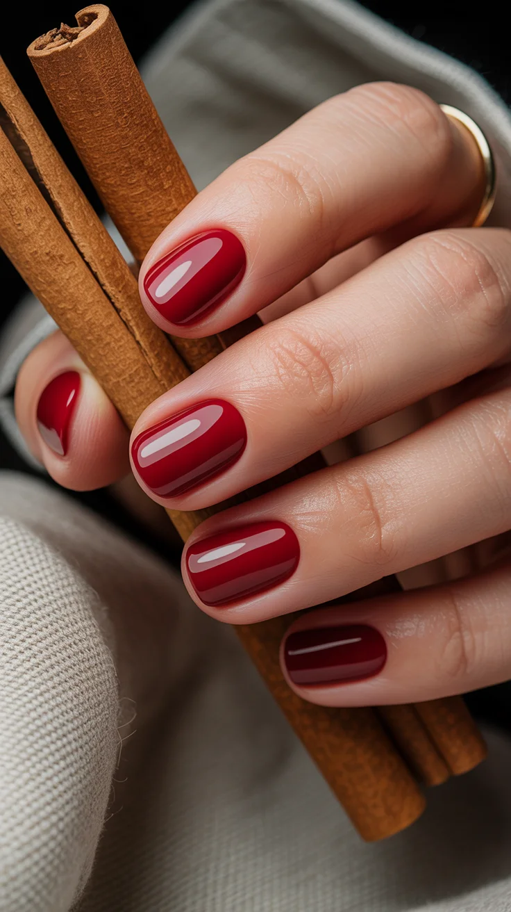 22 Dark Cherry Nails for Fall Season That Make Every Autumn Outfit Feel More Elegant