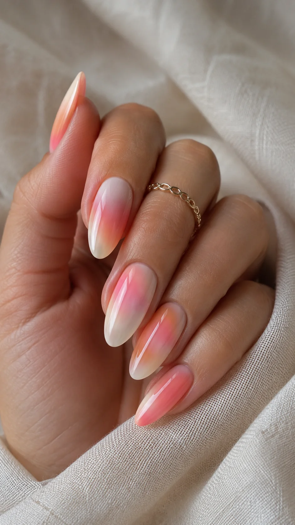 22 Aura Nails With Soft Blended Colors You'll Want to Wear in 2026