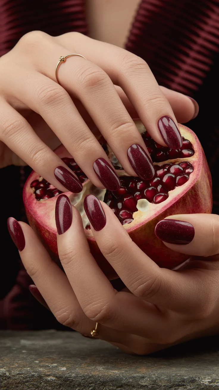 22 Dark Cherry Nails for Fall Season That Make Every Autumn Outfit Feel More Elegant