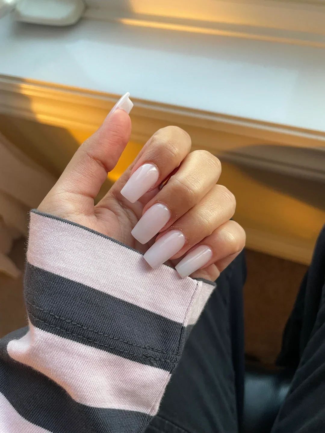 25 Milky White Nails For Minimal Chic Style