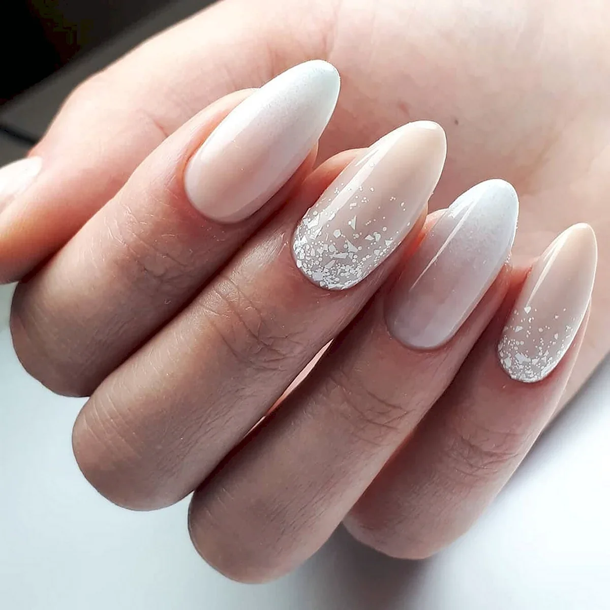20 Milky White Nails With Shimmer Accents: Elegant 2026 Manicure Ideas