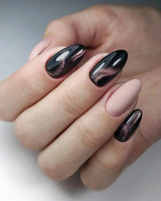 21 Cat Eye Nails With Magnetic Gel Polish For Fall