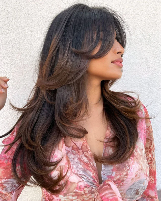 Soft Butterfly Haircut With Bangs: 24 Stylish Ideas for 2026