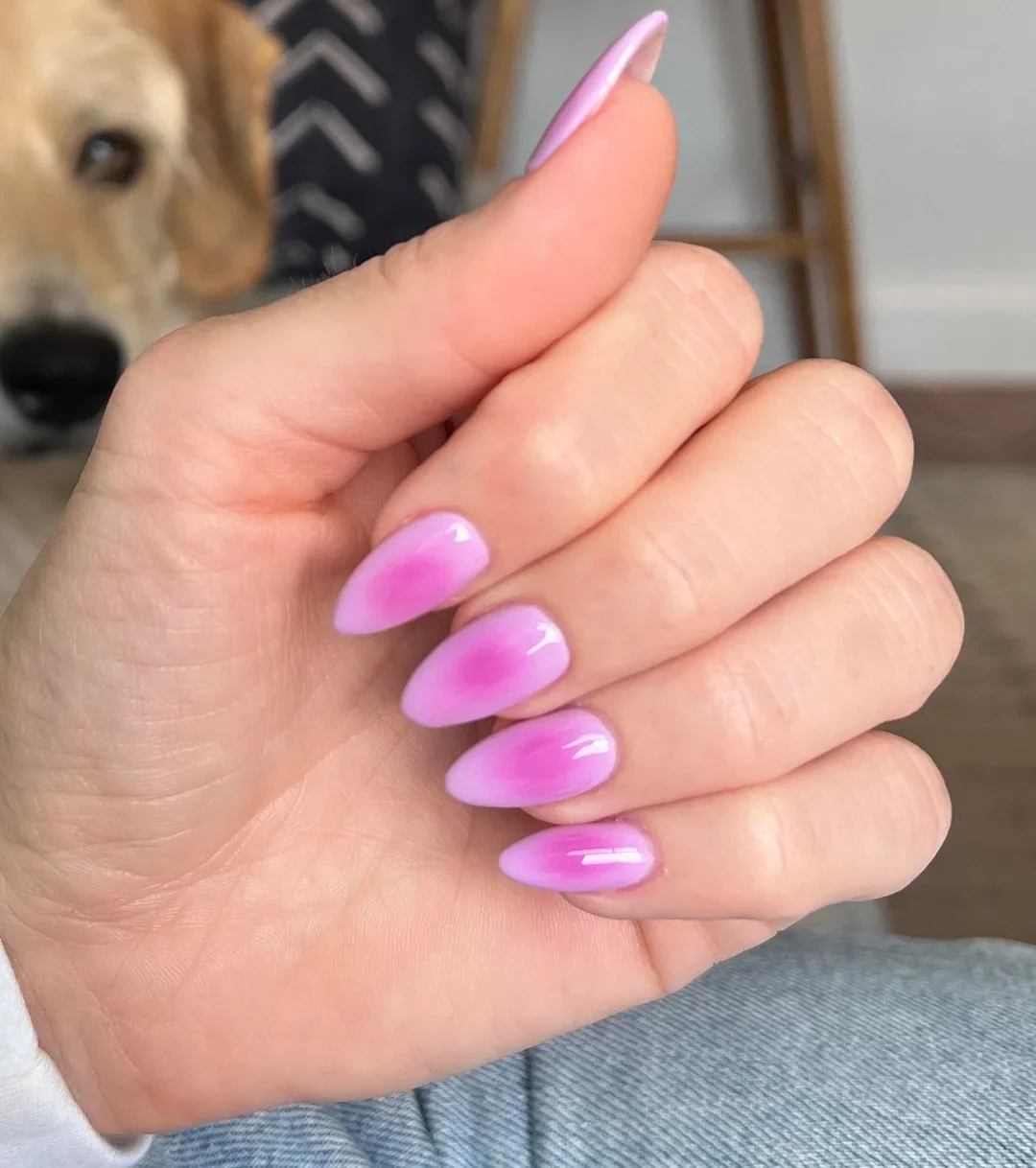 22 Aura Nails Design With Soft Color Blends: Dreamy Ideas