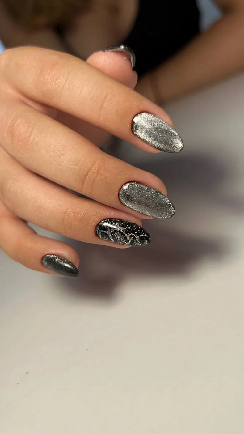 27 Chrome Cat Eye Fall Nails 2026 Ideas for a Chic Seasonal Manicure