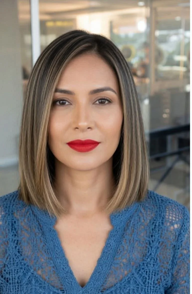 21 Smoky Caramel Balayage Lob for Fall 2026 Ideas