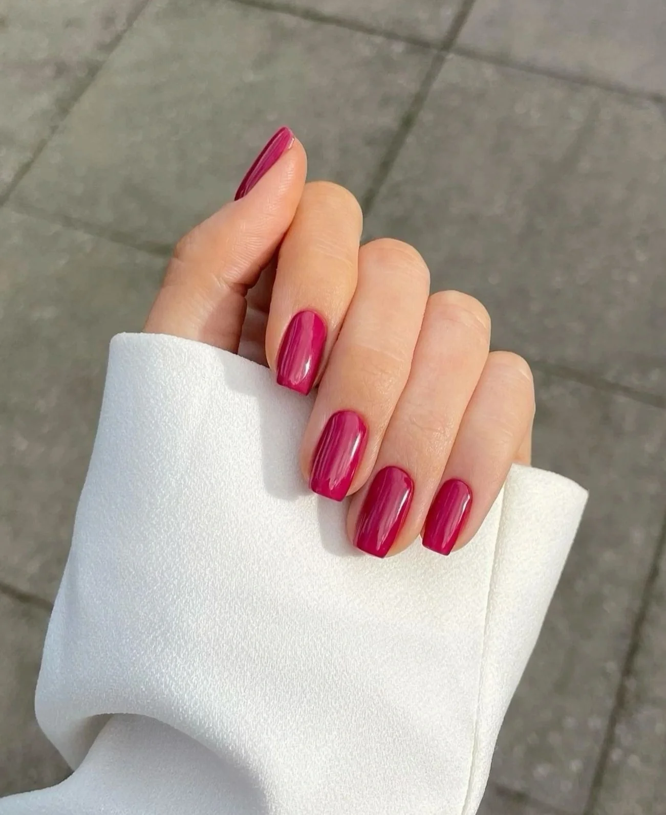 24 Raspberry Nails For Elegant Everyday Fall 2026 Manicure Ideas